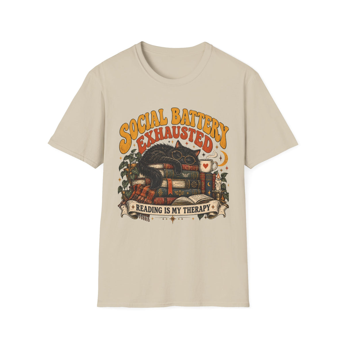 Social Battery Exhausted T-Shirt