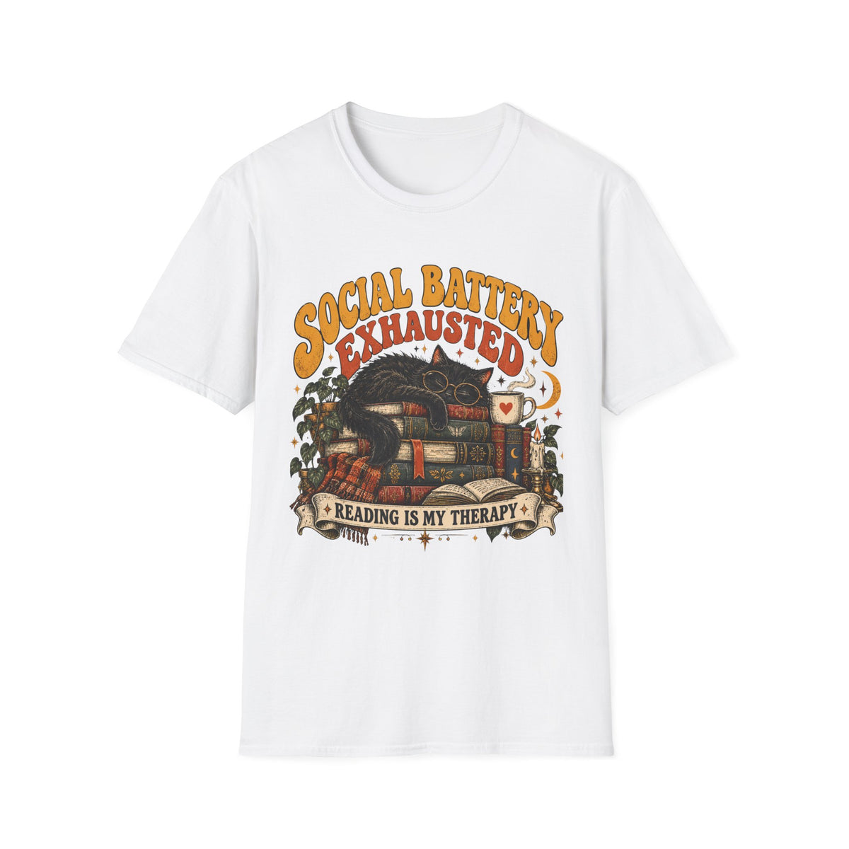 Social Battery Exhausted T-Shirt