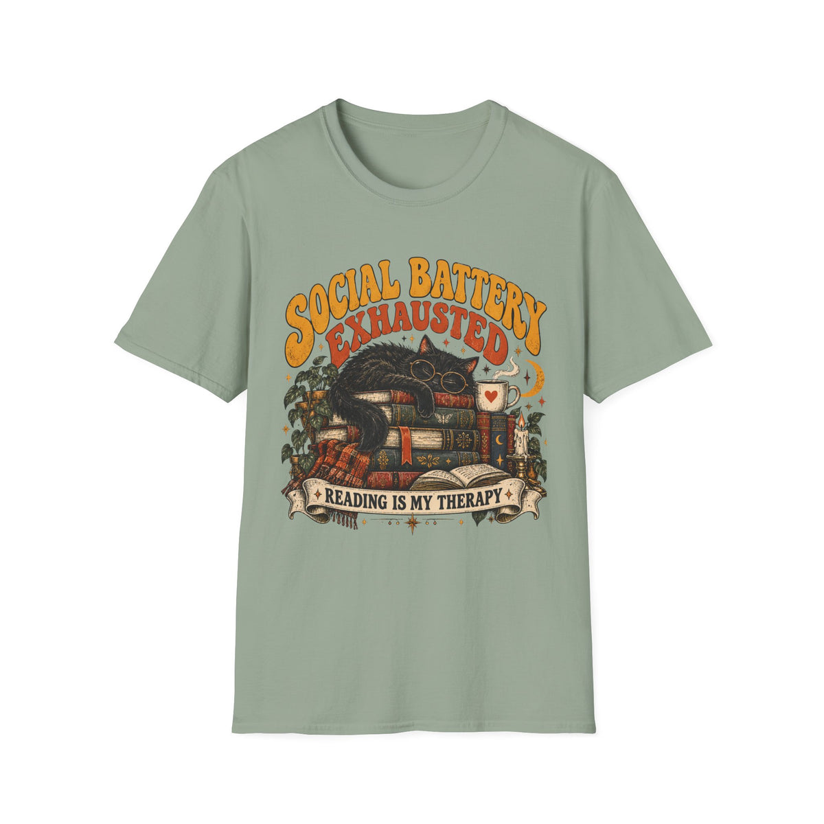 Social Battery Exhausted T-Shirt