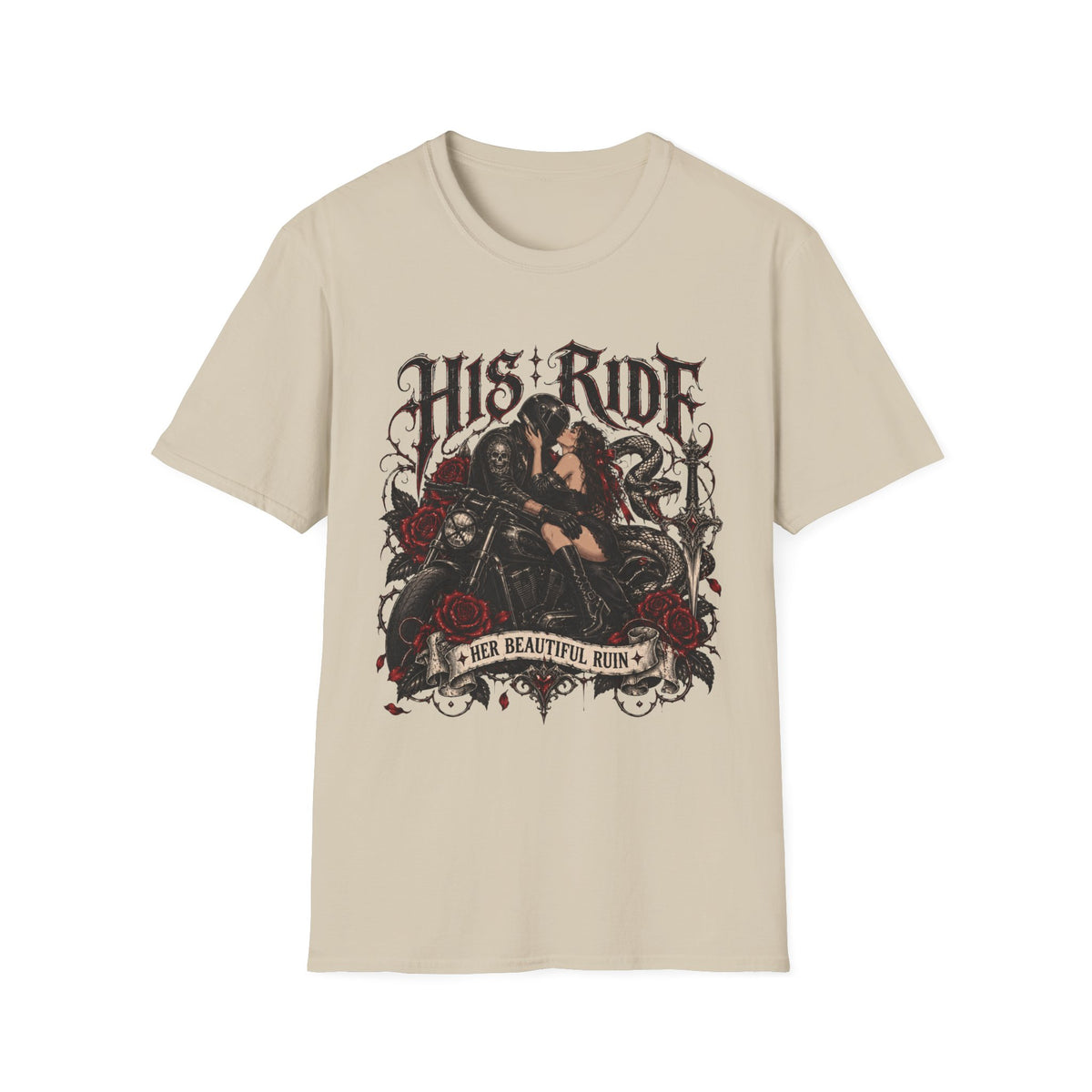 His Ride, Her Ruin T-Shirt