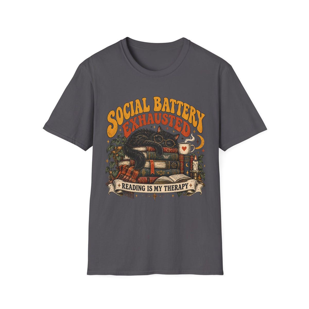 Social Battery Exhausted T-Shirt