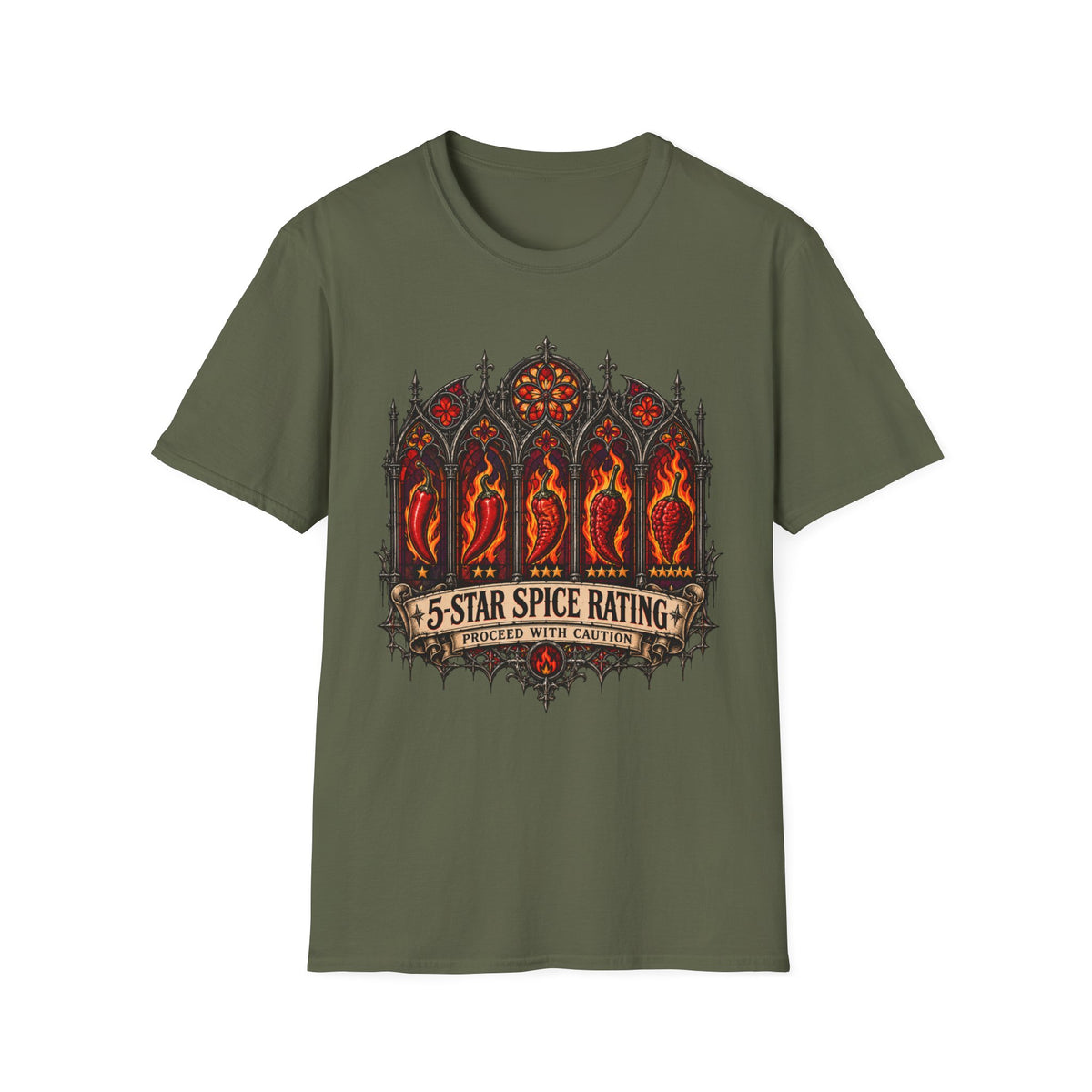 5-Star Spice Rating T-Shirt